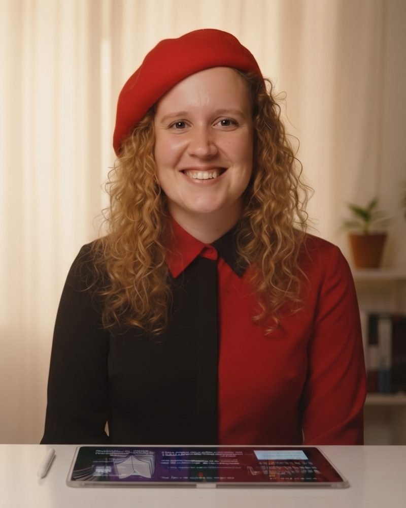 Carolina Mazuera, actriz, artista escénica y educadora en inteligencia artificial